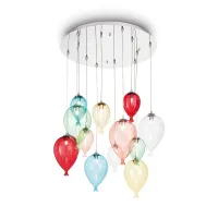 Дитяча люстра Ideal Lux Clown sp12 100951 Дитяча люстра Ideal Lux Clown sp12 100951
